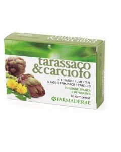 Farmaderbe Tarassaco & carciofo 40Cpr