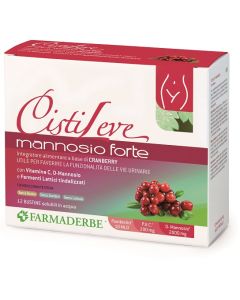 Farmaderbe Cistileve Mannosio Forte 12Bst