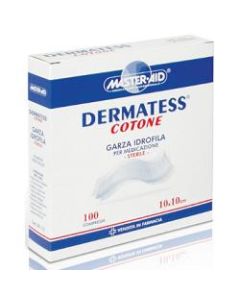 Garza Idrofila Dermatess Cot 10X10 100 Pezzi