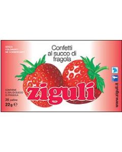 Ziguli Fragola 36 Palline 22 G