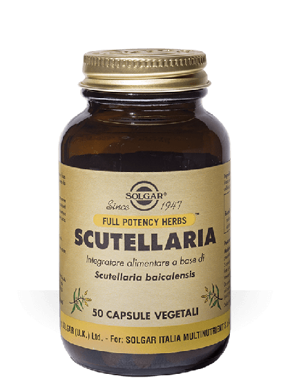 SOLGAR Scutellaria 50Cps Vegetali