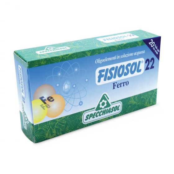 Specchiasol Fisiosol 22 Fe 20F 2Ml