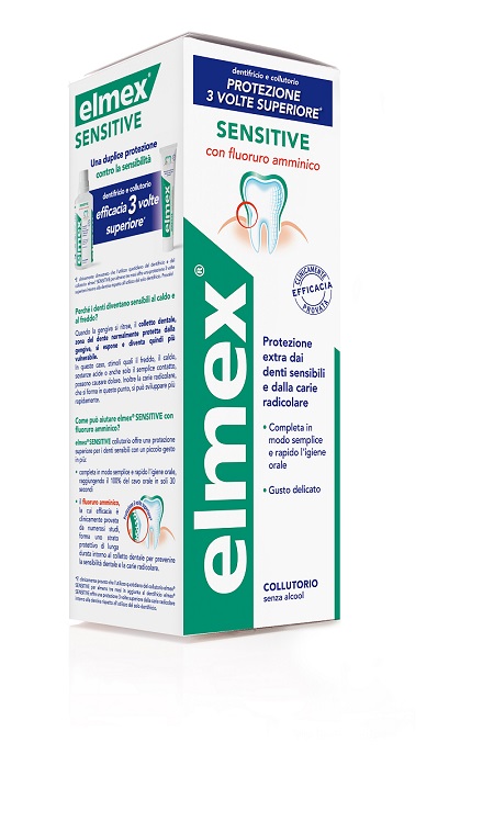 Elmex Sensitive Collutorio 400Ml