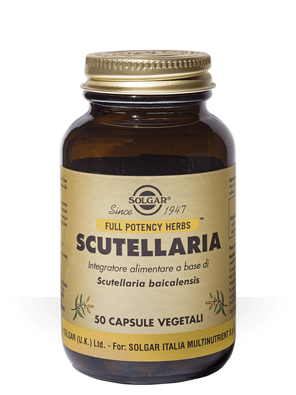 SOLGAR Scutellaria 50Cps Vegetali