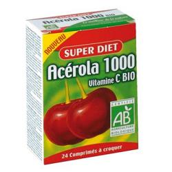Superdiet Acerola 1000 Vitamina C Bio 24 Cps